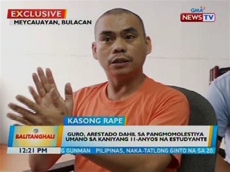 Guro, arestado dahil sa pangmomolestiya umano sa .